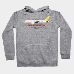 Boeing B787-8 - Royal Brunei Airlines Hoodie